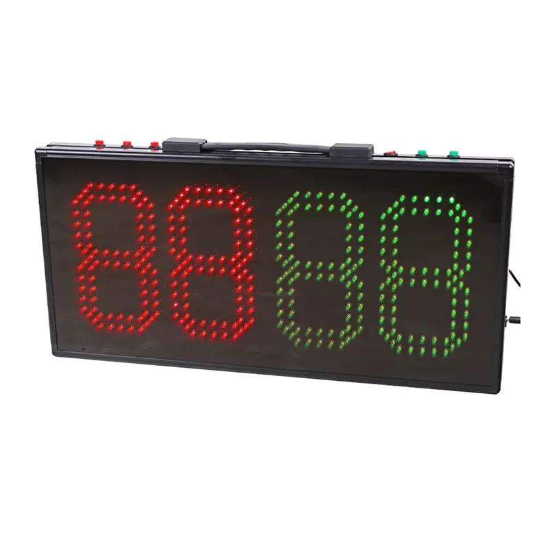 Elektroniczna tablica wyników z 4 cyframi